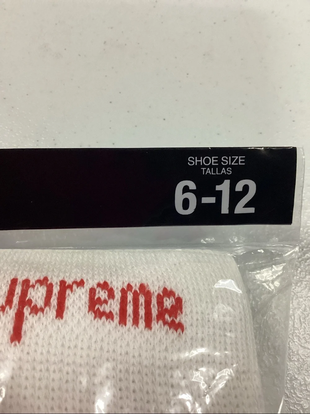 Hanes White & Red Crew Cushion Socks - 4 Pack